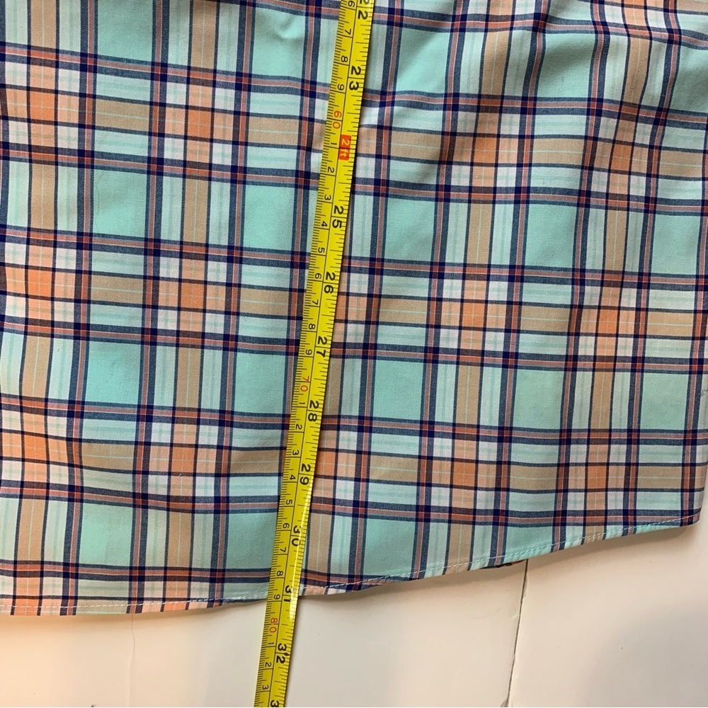 JoS A Banks Travelers Collection Plaid Button Up Dress Shirt - Picture 12 of 15